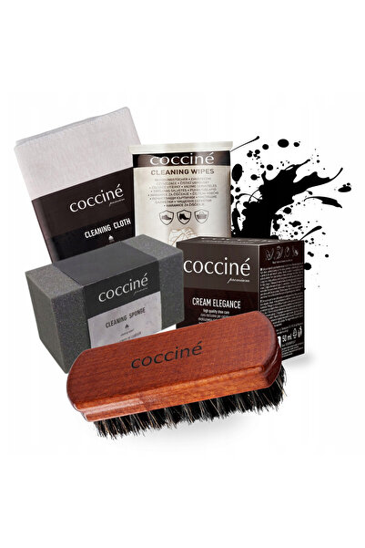Coccine Set de ingrijire a incaltamintei, Coccine, crema Black Elegance, 50 m...