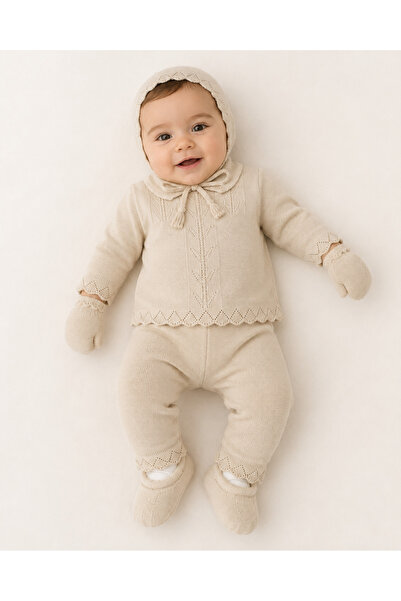 emir baby ملابس تريكو ميرسيريزد فاخرة لحديثي الولادة، مجموعة من 6 قطع، إصدار ...