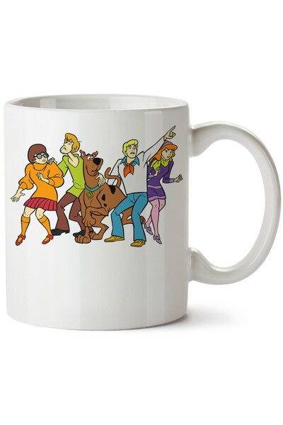 ET ERTAPASSAGE original creative designs Scooby Doo Team Printed Porcelain Mu...
