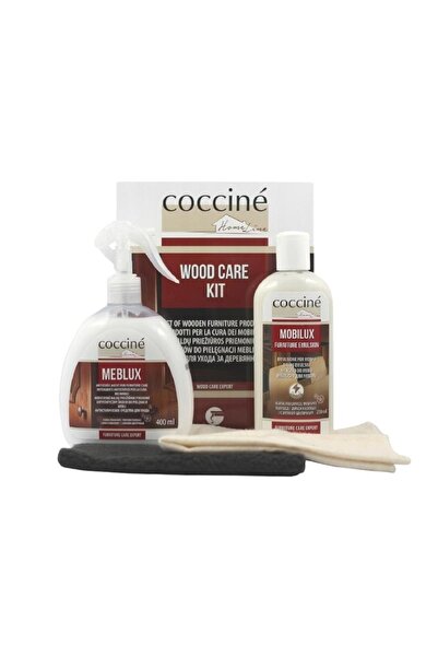 Coccine Set ingrijire a lemnului, Coccine, 4in1, Multicolor