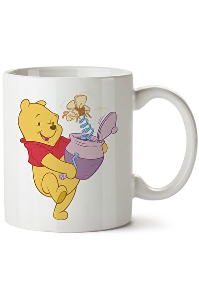 ET ERTAPASSAGE original creative designs Winnie the Pooh Printed Porcelain Mu...