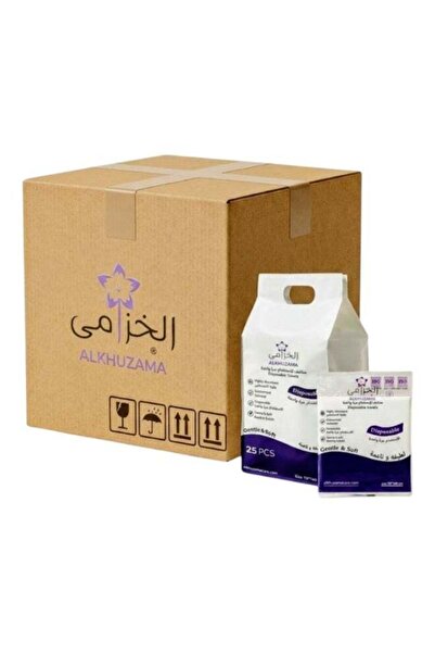 alkhuzamacare كرتون يحتوي على 8 عبوات من المناشف الورقية الناعمة واللطيفة عال...