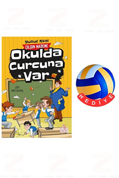 Nesil Çocuk Yayınları Çılgın Hademe Okulda Curcuna Var Yusuf Asal Voleybol To...