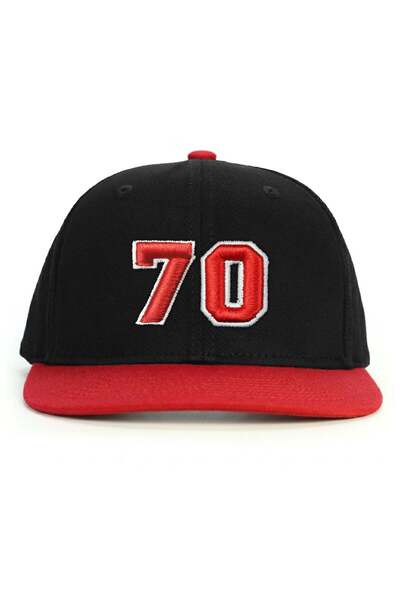 PataCute Number 70 (Embossed) Snapback Hat