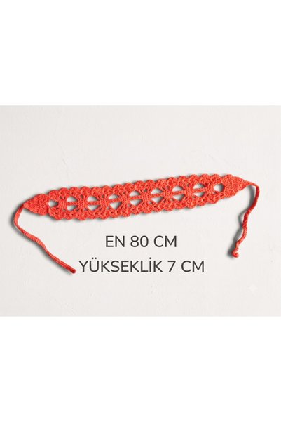 MORİZ Bohemian Style Knitted Hair Bandana