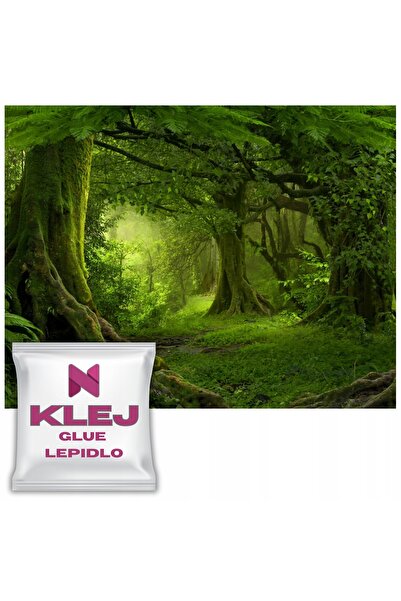 Naklejkomania Fototapet Modern Pentru Peretele Camerei De Zi Padure Verde Mag...