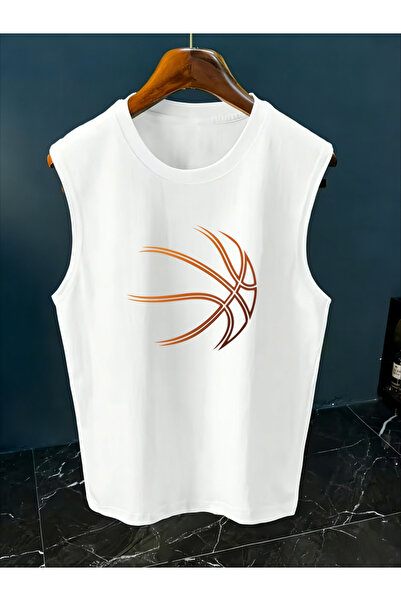 Take Two By Styli White Graphic Print Sleeveless Tank