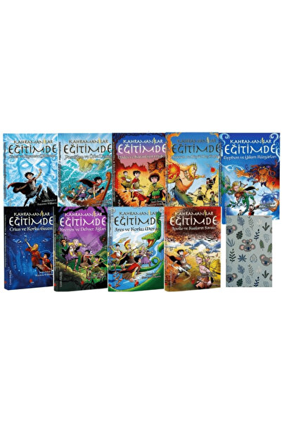 peta kitap Kahramanlar Eğitimde Seti (9 Kitap - Defter Hediyesi) / Joan Holub...