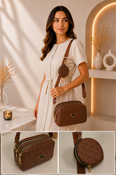 Arenmc store Women's Shoulder Bag Stylish Daily Use Bag Crossbody Bag with 2 ...
