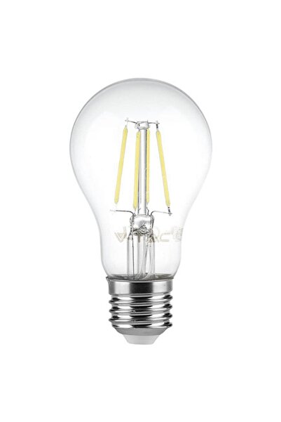 V-TAC BEC LED A67 Крушка E27 10W 6500K Филаментна, Студено бяла