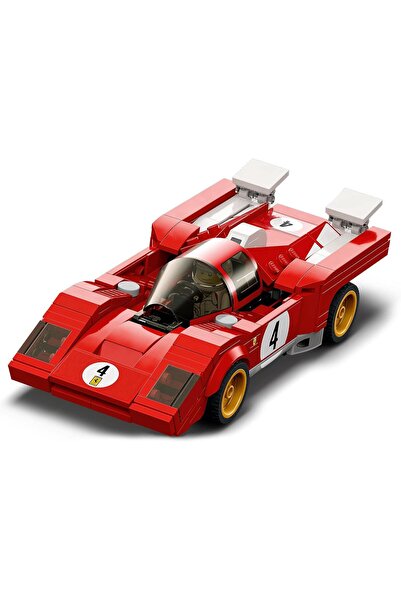 LEGO سيارة سباق فيراري 512 إم الرياضية الحمراء من سلسلة سبيد تشامبيونز 1970، ...