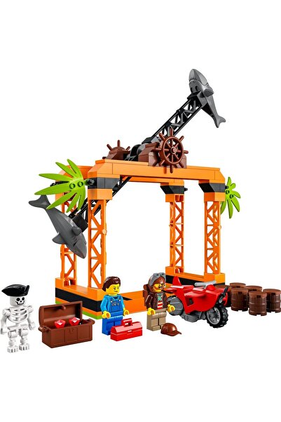 LEGO مجموعة مكعبات بناء سيتي ذا شارك أتاك ستنت تشالنج 60342؛ ألعاب للأولاد وا...