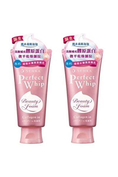 SENKA Perfect Whip Collagen In 120g, Moisturising Facial Cleansing Foam (Pack...