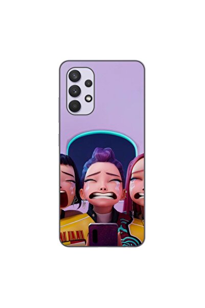 OEM Θήκη συμβατή με Samsung Galaxy A32 4G Σιλικόνης TPU Μοντέλο KPop Demon Hu...