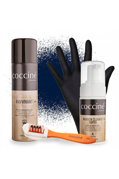 Coccine Set de ingrijire pentru piele intoarsa si nubuc, Coccine, 4 in 1, 100...