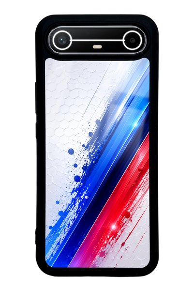 Spoyi Tecno Spark Slim Blue M2 Design Glossy Phone Case
