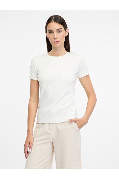 ORSAY Tricou alb de damă cu mânecă scurtă
