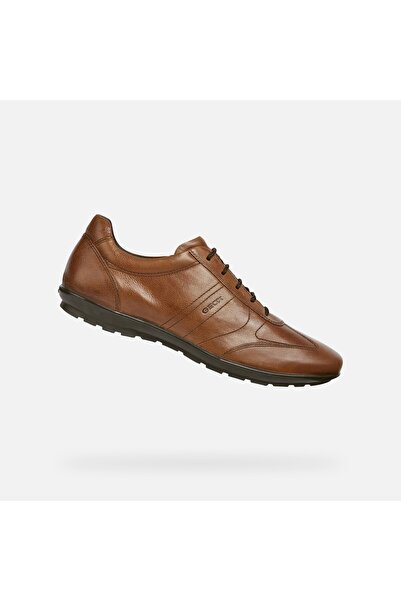 Geox Pantofi de ocazie maro pentru bărbați Uomo Symbol