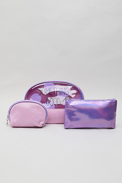 R&B 3 Pack Toiletry Pouch Set