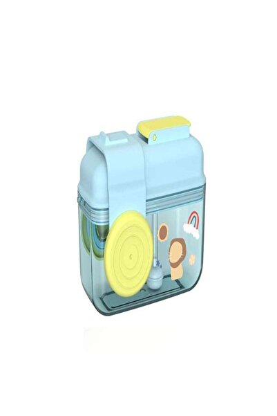 Generic Diarria Dy1227 Straw Camera Shape Water Bottle for Kids with Shoulder...