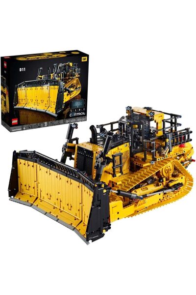 LEGO Technic App-Controlled Cat D11T Bulldozer 42131 Building Blocks Toy Car ...