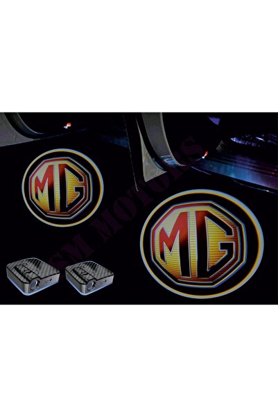 MKY STORE MG KAPI ALTI LED AYDINLATMA ARAÇ LOGOLU