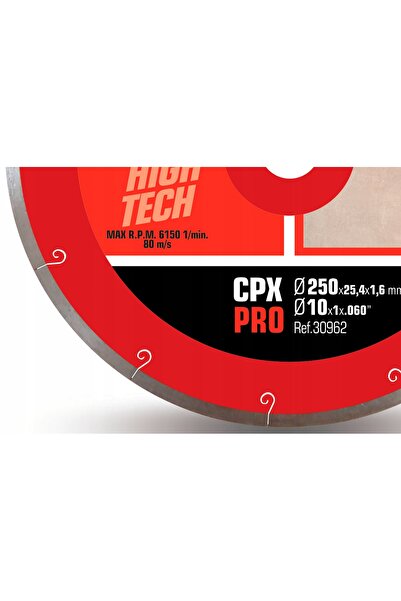 Rubi DISC DIAMANTAT PENTRU PLACĂ CERAMICĂ 250mm CPX 250 PRO 30962