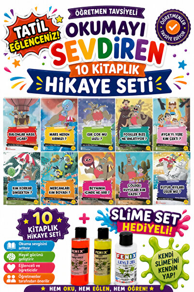 Ata Yayıncılık 3.Sınıf Öğretmen Tavsiyeli Okumayı Sevdiren 64 Sayfa 10 Kitapl...