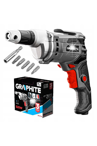 graphite Mașină de găurit și înșurubat electrică 520W 58G794