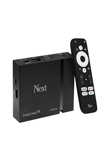 Teknomeis Next Start Pro 4K Lisanslı 2.Nesil Android TV Box | 4K Ultra HD Sma...