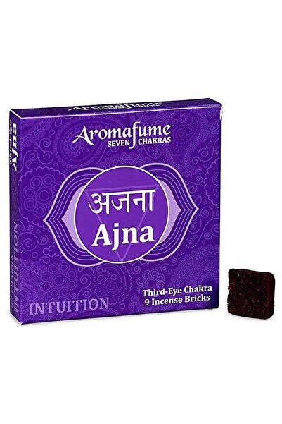 Aromafume Cărbuni aromați – Chakra 6 Ajna | 9 blocuri de tămâie exotică pentr...