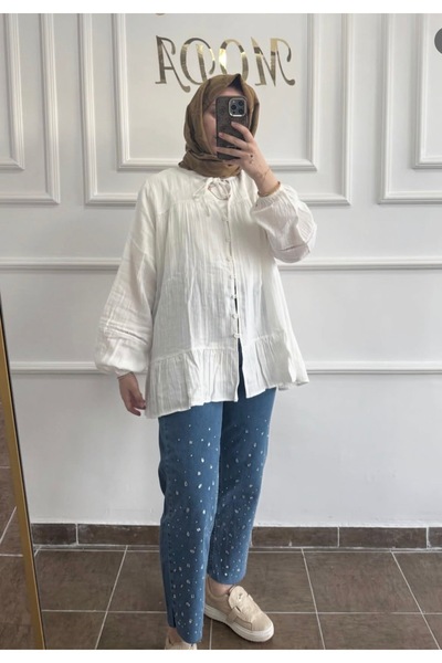 Butik Müslin Gömlek