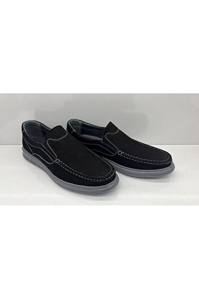 Tardelli 010 Black Nubuck Leather Orthopedic Sole Men's Shoes