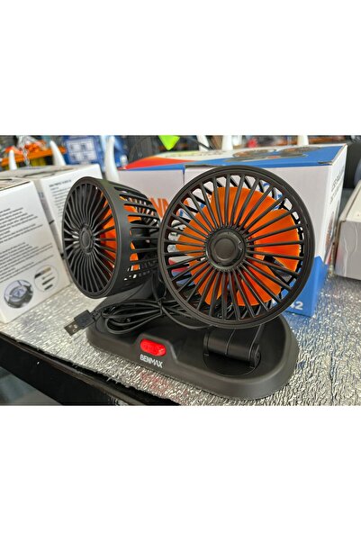 ALP CENGİZ OTOMOTİV benmax Vantilatör 2 Li Usb Bağlantılı 360 Derece dönebilen
