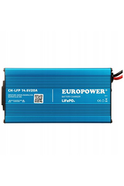 EuroPower ÎNCĂRCĂTOR REDRESOR PENTRU BATERII LiFePO4 CH-LFP M8 14,6V 20A