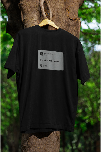 MG Drake Printed Crewneck Cotton Oversize Fit Unisex Short Sleeve Tshirt