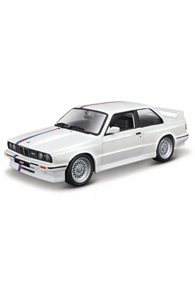 Bburago Junior BMW M3 E30 1988 1:24 alb model Bburago 18-21100