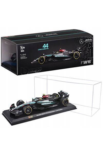 Bburago Junior BOLID F1 Mercedes AMG W15 2024 Lewis Hamilton 1:24 BBURAGO 18-...
