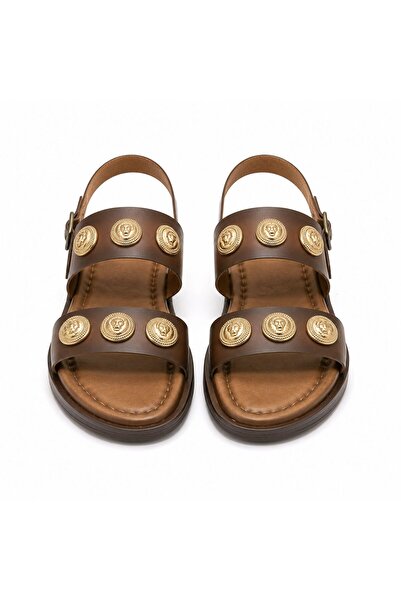 golden takış Sandals