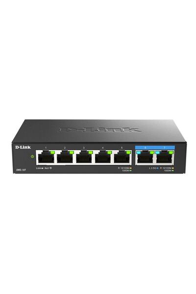 D-Link Dms-107 Unmanaged Switch 7 Port, 145 x 82 x 28 mm