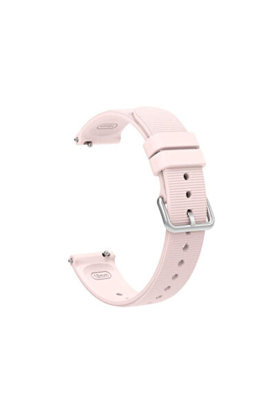 OEM Λουράκι Σιλικόνης Μονόχρωμο Ανάγλυφο για Xiaomi Watch S4 41mm Ροζ Νεφέλωμα