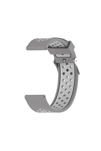OEM Δίχρωμο λουράκι σιλικόνης με τρύπες για Amazfit GTS 4 43mm GTS 4 Mini Γκρ...