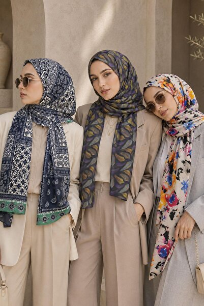 AFVENTE Paisley, Wavy, Floral Pattern Soft Cotton Shawl Buy 3 Get 2