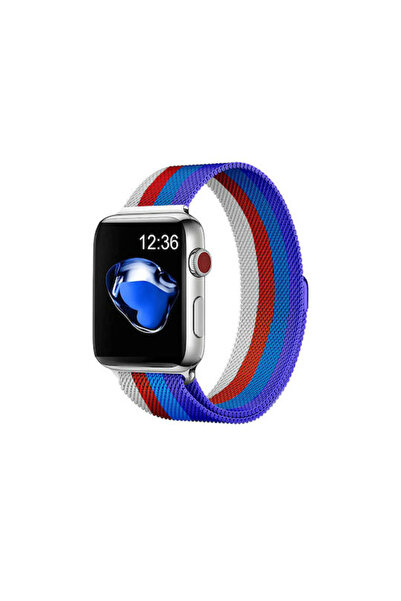 OEM Μεταλλικό Λουράκι Μαγνητικό Κούμπωμα Apple Watch 42mm 44mm 45mm 49mm Μωβ ...