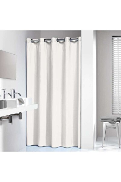 Sealskin Coloris 180x200 υφασμάτινη κουρτίνα μπάνιου σε λευκό χρώμα 232211310
