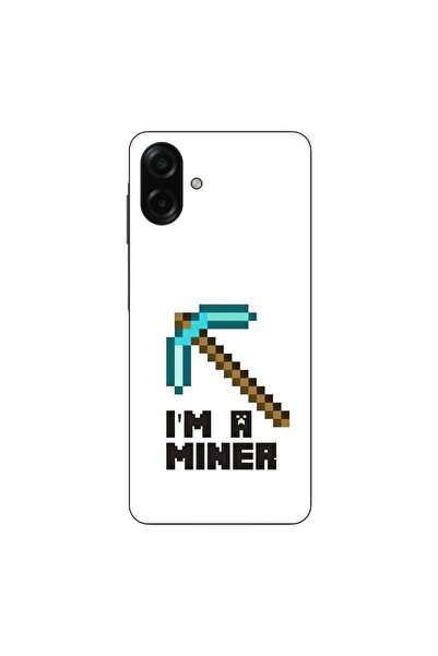 OEM Husa compatibila cu Samsung Galaxy A07 4G Silicon Gel Tpu Model Minecraft...