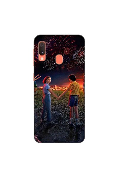 OEM Θήκη συμβατή με Samsung Galaxy A20e Σιλικόνης TPU με σχέδιο Stranger Thin...