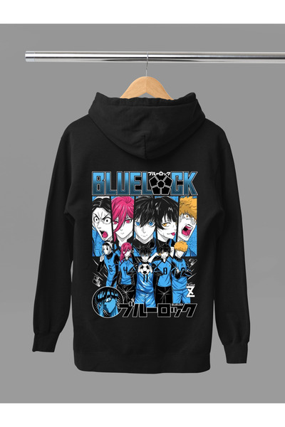 MAGORS Blue Lock Isagi Yoichi and Rin Itoshi Anime Harajuku Printed 3 Yarn Qu...