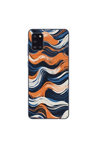 OEM Husa compatibila cu Samsung Galaxy A31 Silicon Gel Tpu Model Abstract Cra...