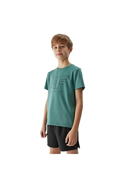 4F Tricou cu mânecă scurtă pentru copii 134/140